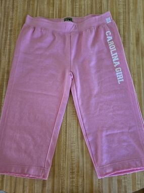 Carolina Girl Girls' Pink Capri Joggers